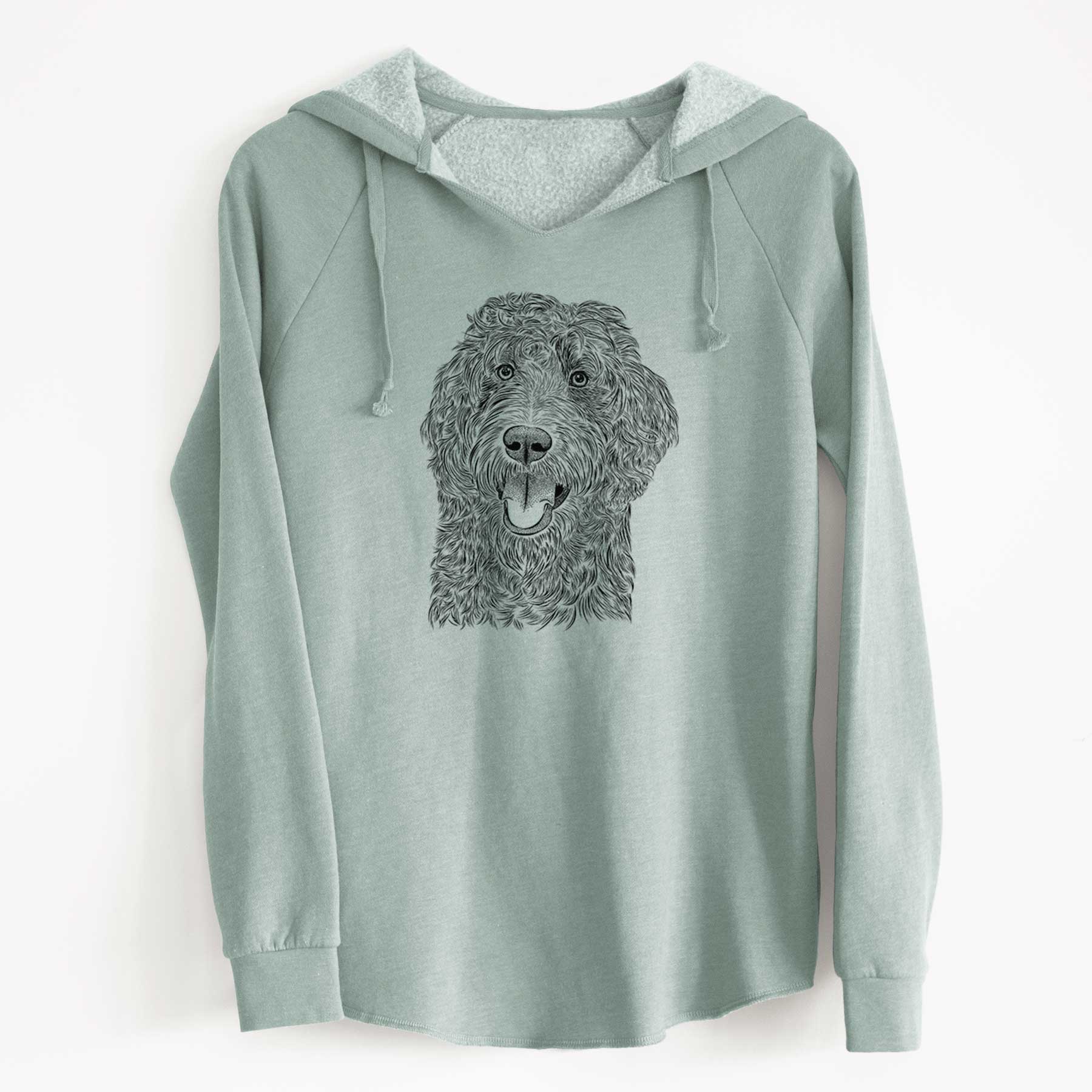 Bare Murr Dog the Labradoodle - Cali Wave Hooded Sweatshirt