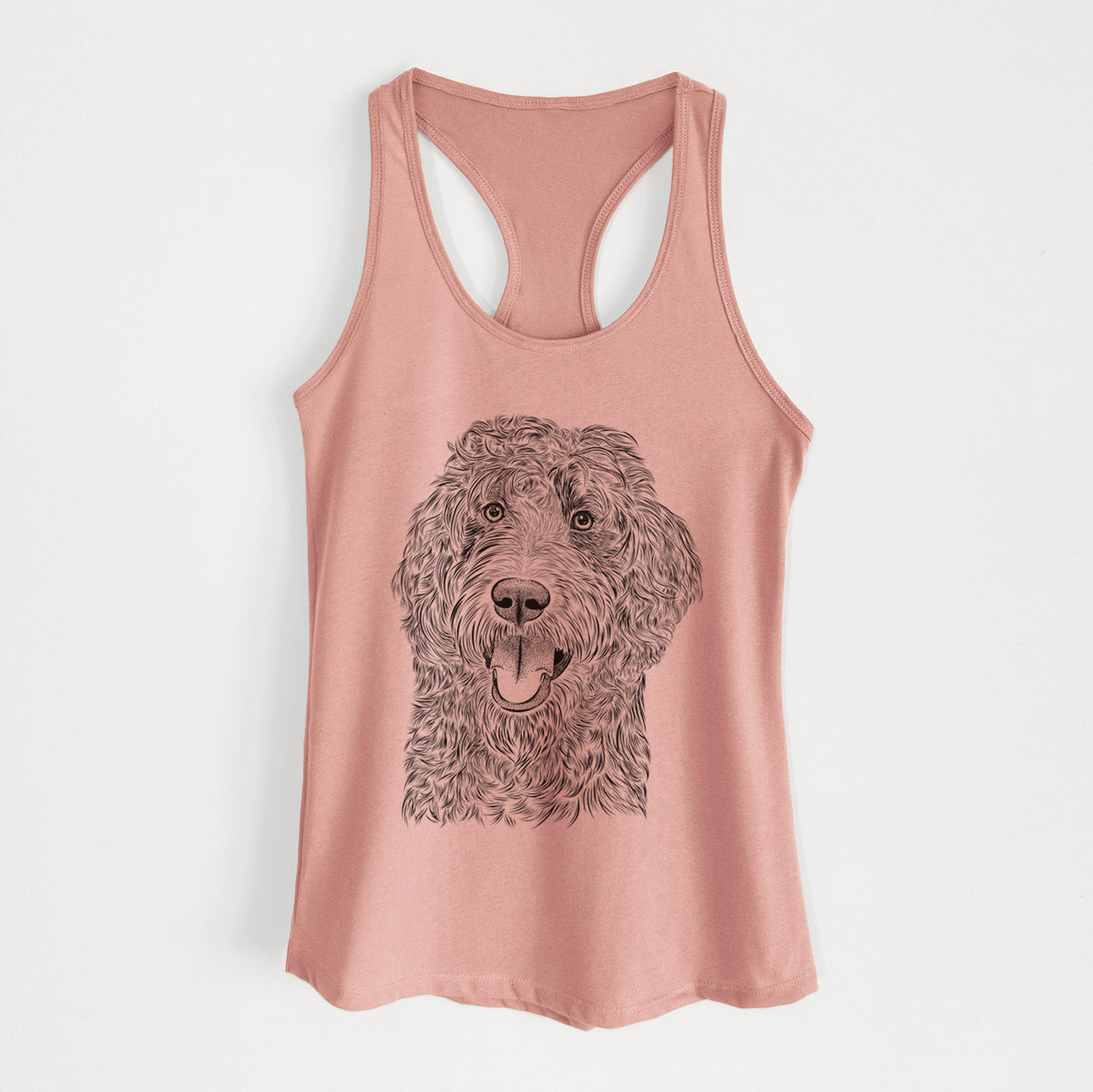 Murr Dog the Labradoodle - Women's Racerback Tanktop