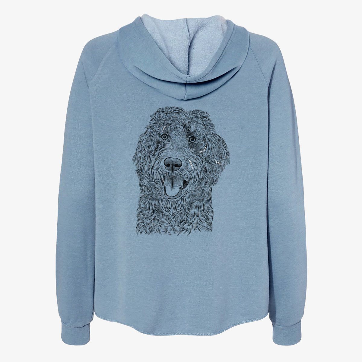 Murr Dog the Labradoodle - Women's Cali Wave Zip-Up Sweatshirt