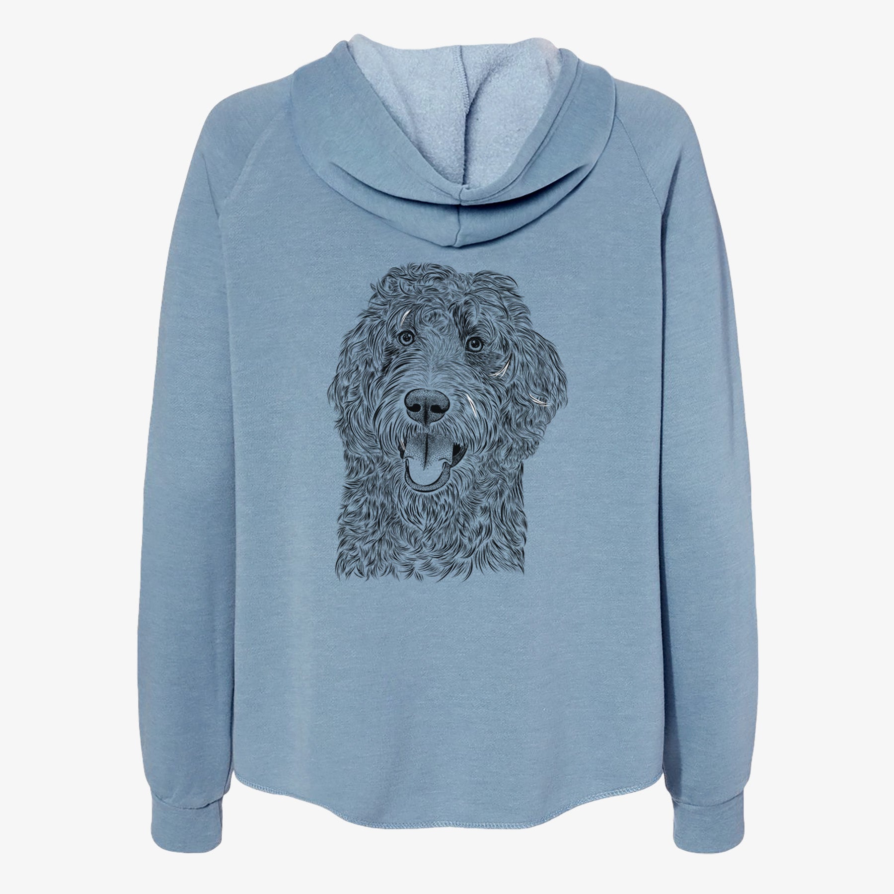 Murr Dog the Labradoodle - Women's Cali Wave Zip-Up Sweatshirt