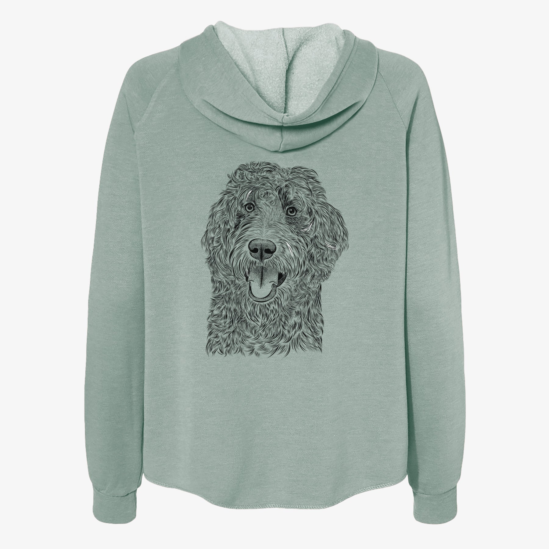 Murr Dog the Labradoodle - Women's Cali Wave Zip-Up Sweatshirt