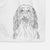 Murray the Bearded Collie Decorative Hand Towel