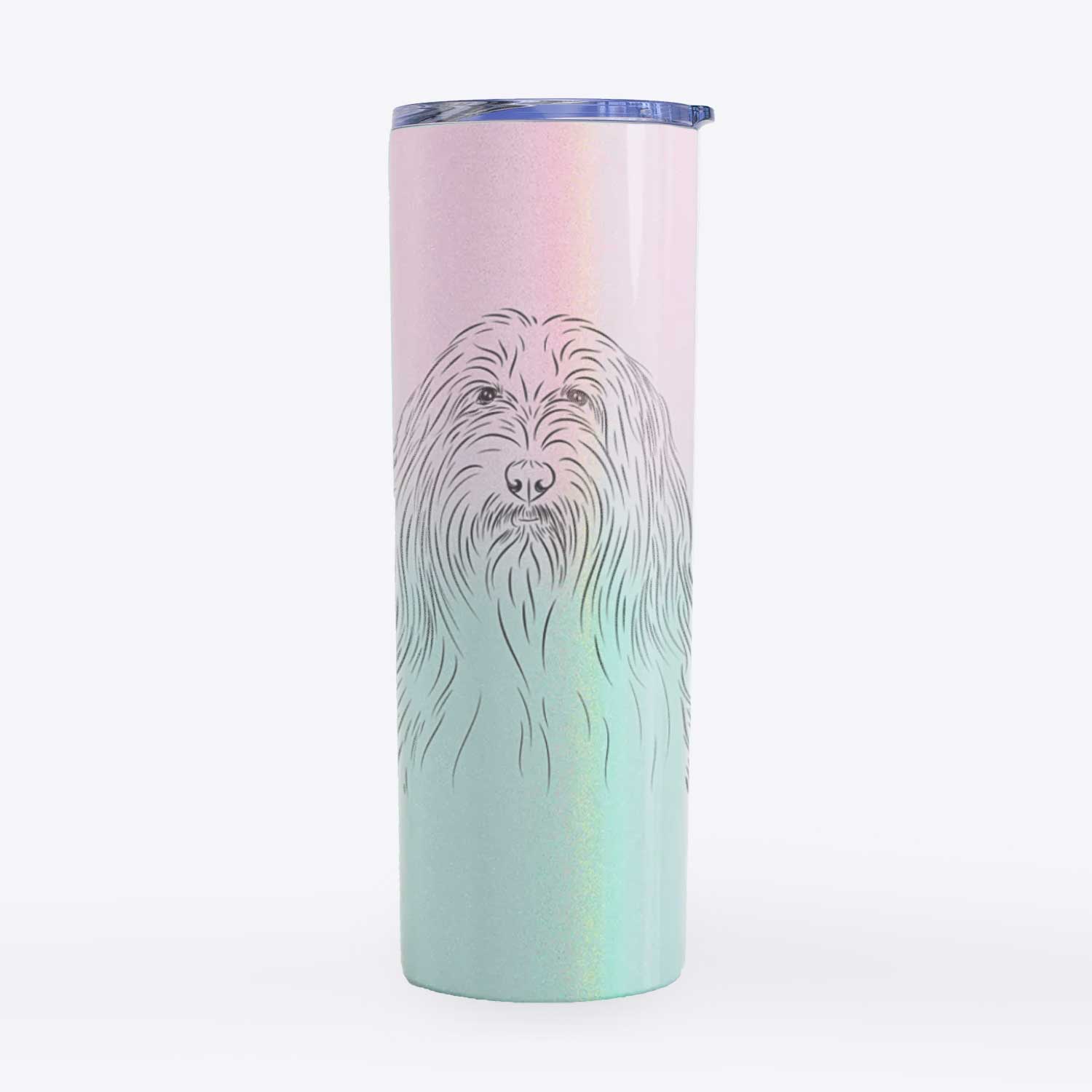 Murray the Bearded Collie - 20oz Skinny Tumbler