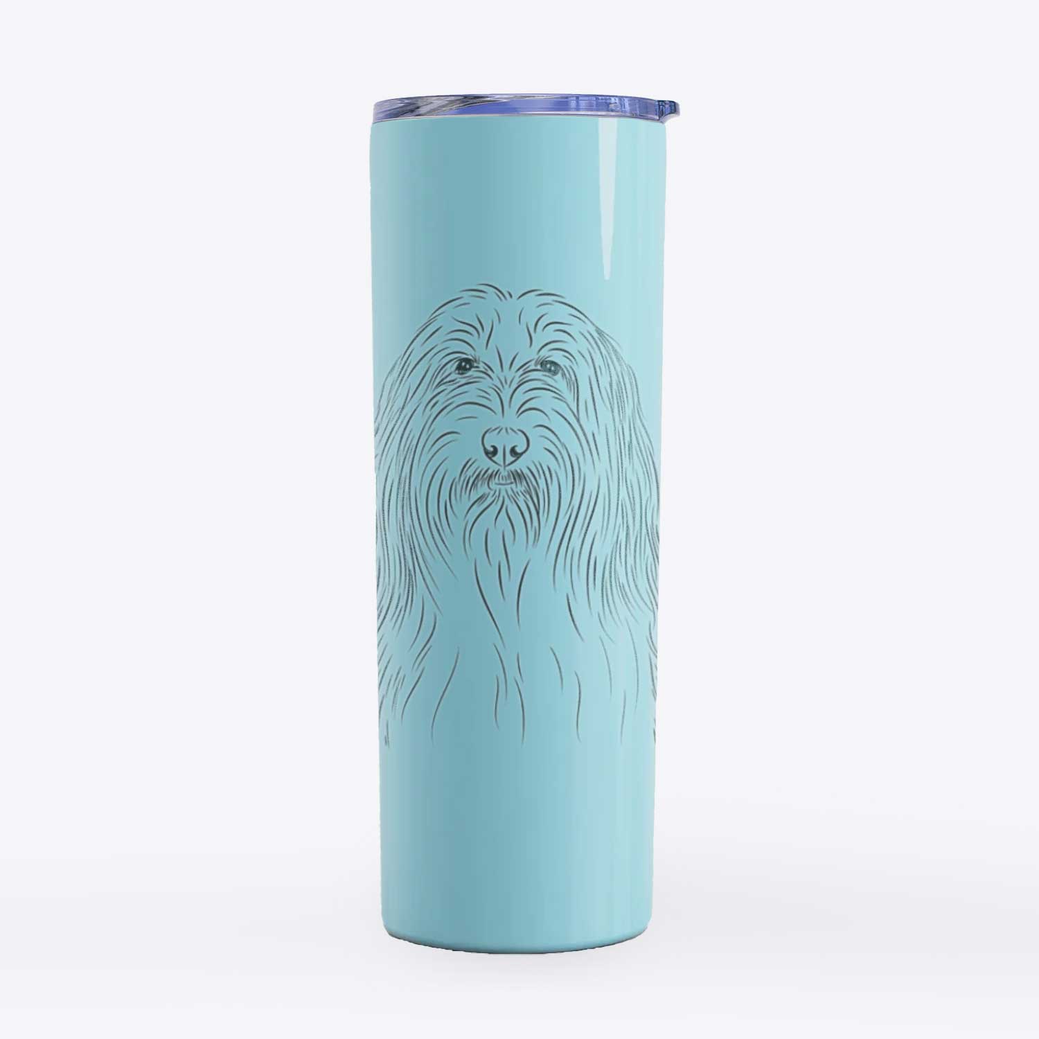 Murray the Bearded Collie - 20oz Skinny Tumbler