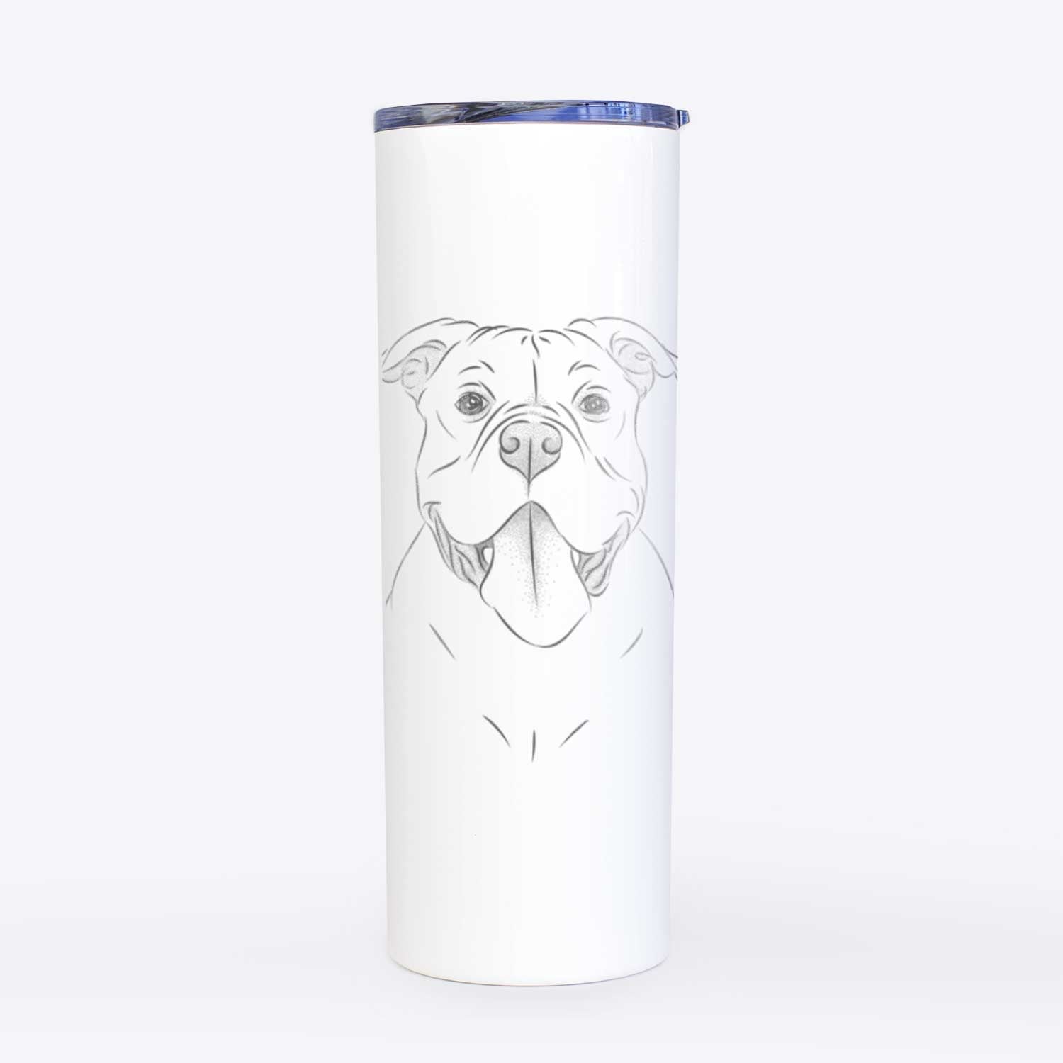 Nacho the American Bully - 20oz Skinny Tumbler