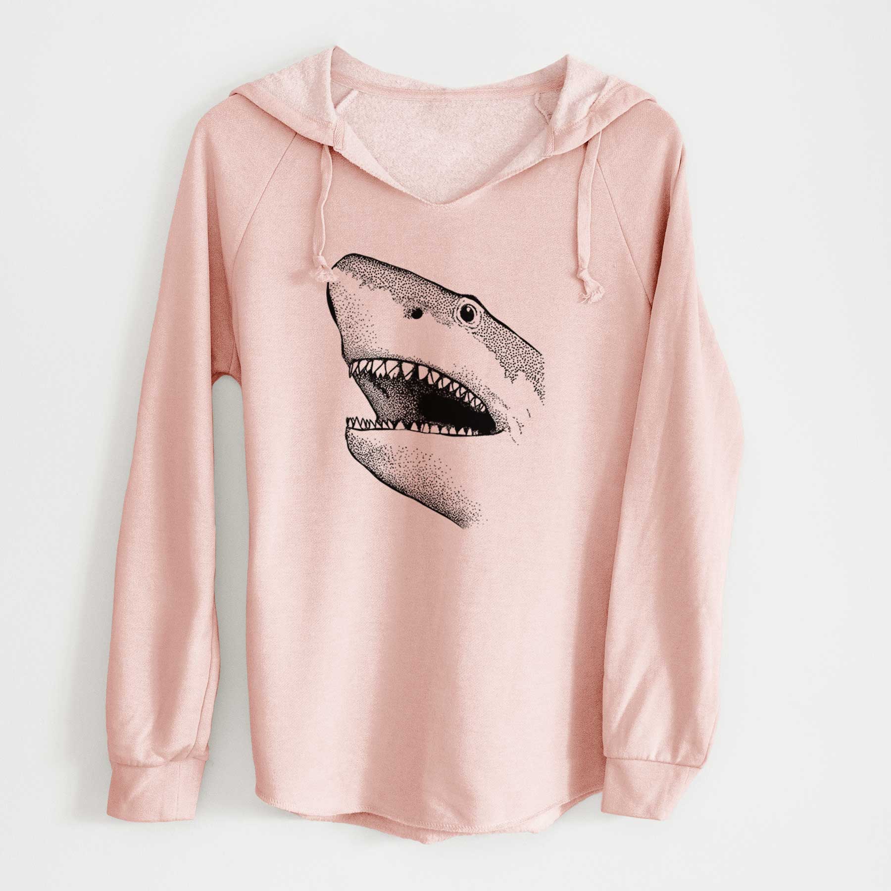 Bare Nado the Great White Shark - Cali Wave Hooded Sweatshirt