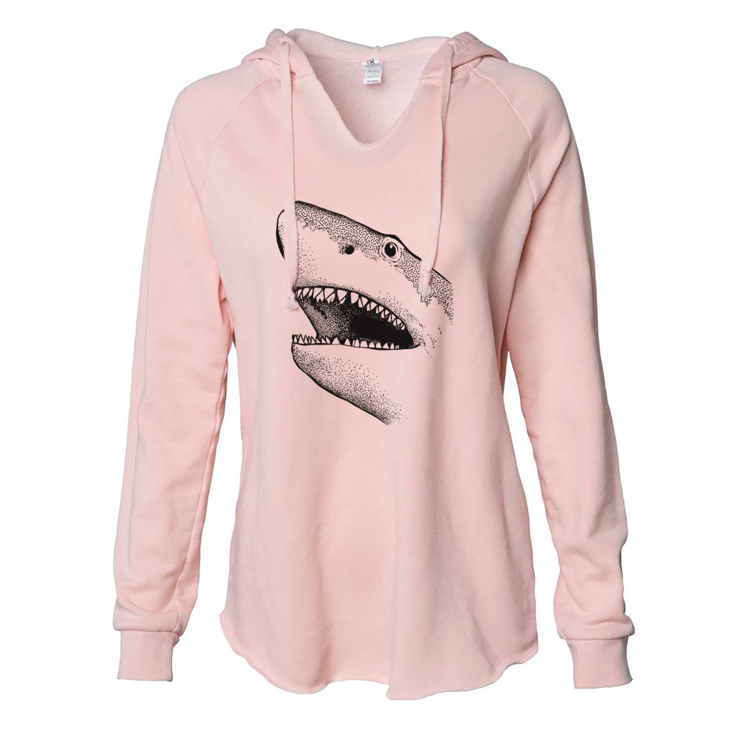 Nado the Great White Shark - Cali Wave Hooded Sweatshirt