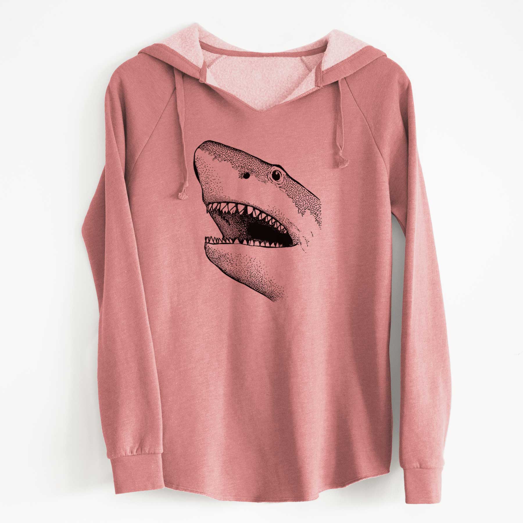 Bare Nado the Great White Shark - Cali Wave Hooded Sweatshirt