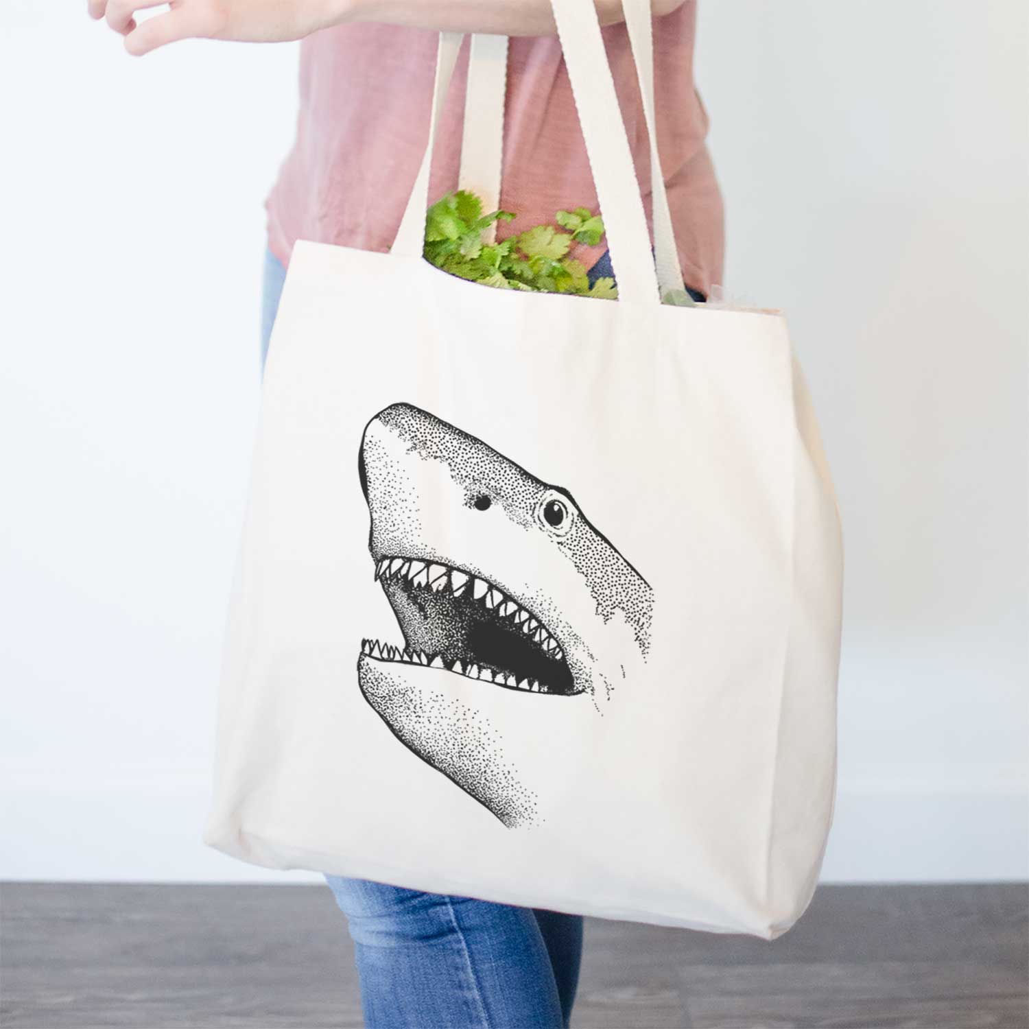 Nado the Great White Shark - Tote Bag