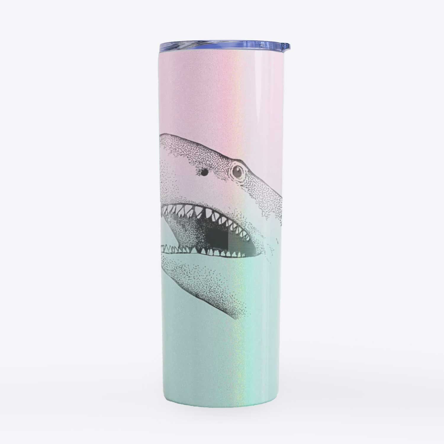 Nado the Great White Shark - 20oz Skinny Tumbler