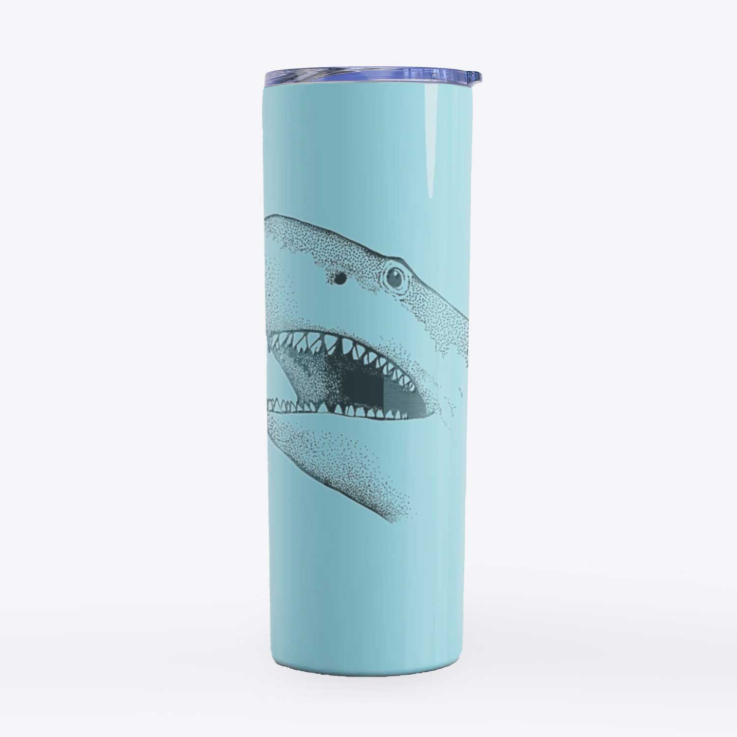 Nado the Great White Shark - 20oz Skinny Tumbler