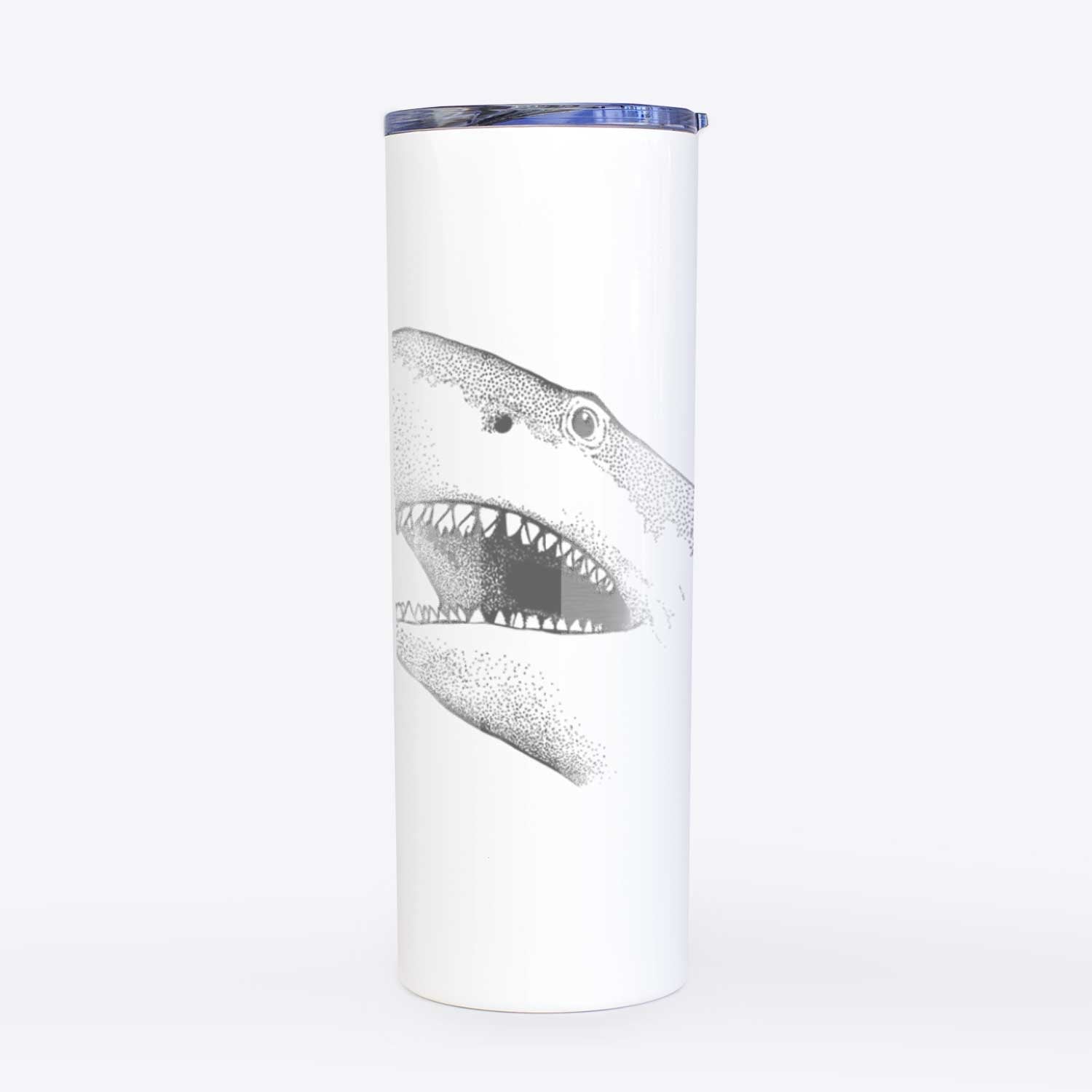 Nado the Great White Shark - 20oz Skinny Tumbler