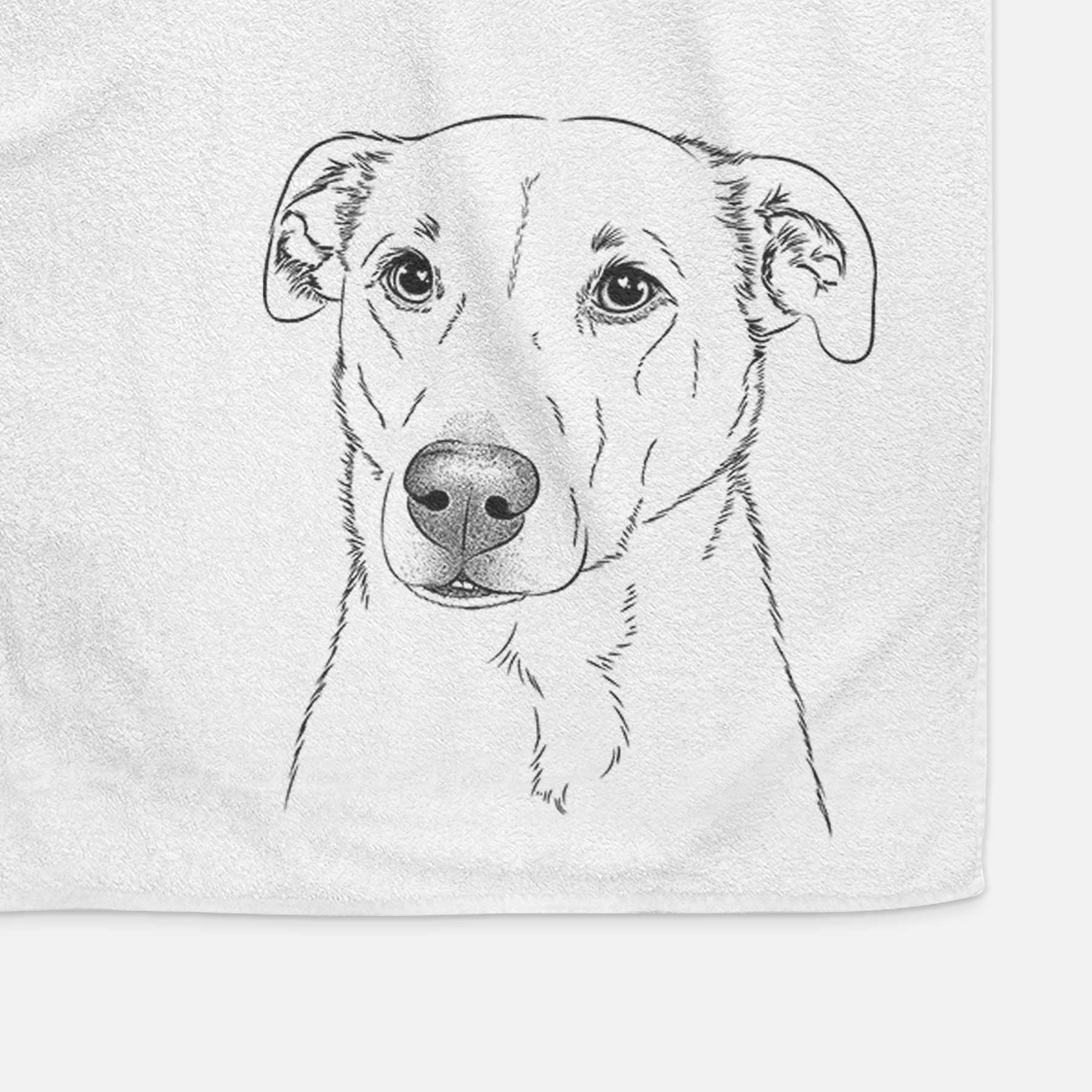 Nala the American Staffordshire Terrier Decorative Hand Towel