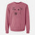 Bare Nala the American Staffordshire Terrier - Unisex Pigment Dyed Crew Sweatshirt