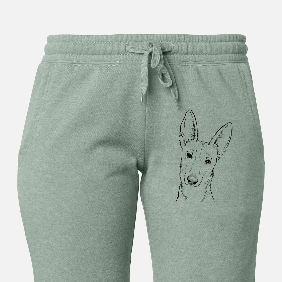 Nala the Carolina Dog - Women&#39;s Cali Wave Joggers