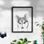 Nami the Alaskan Klee Kai Art Print