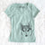 Bare Nami the Alaskan Klee Kai - Women's V-neck Shirt