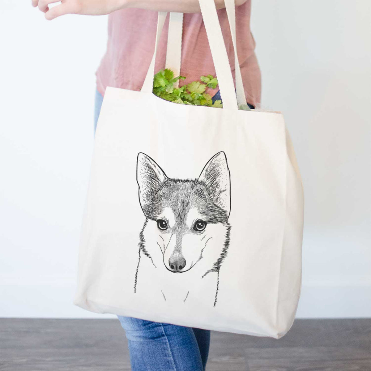 Nami the Alaskan Klee Kai - Tote Bag