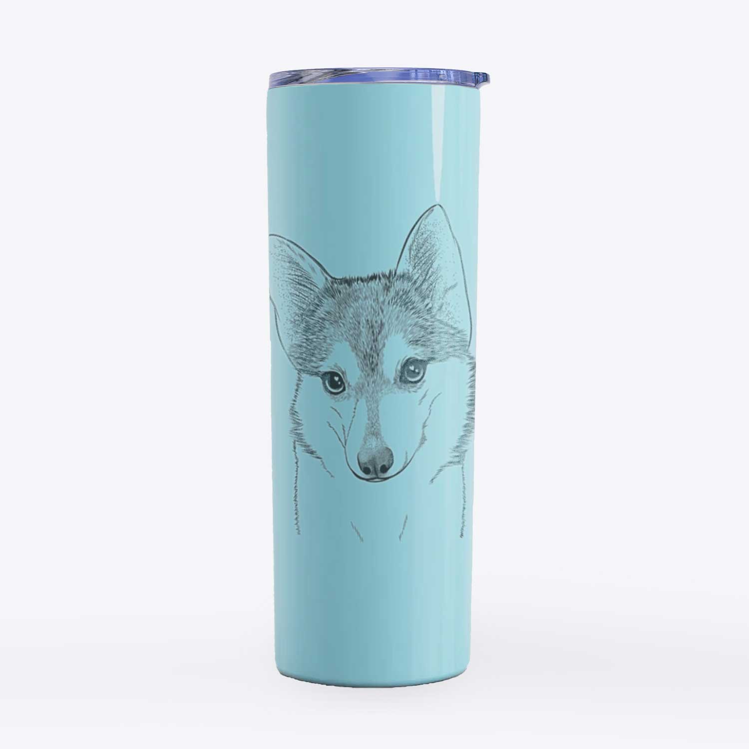 Nami the Alaskan Klee Kai - 20oz Skinny Tumbler