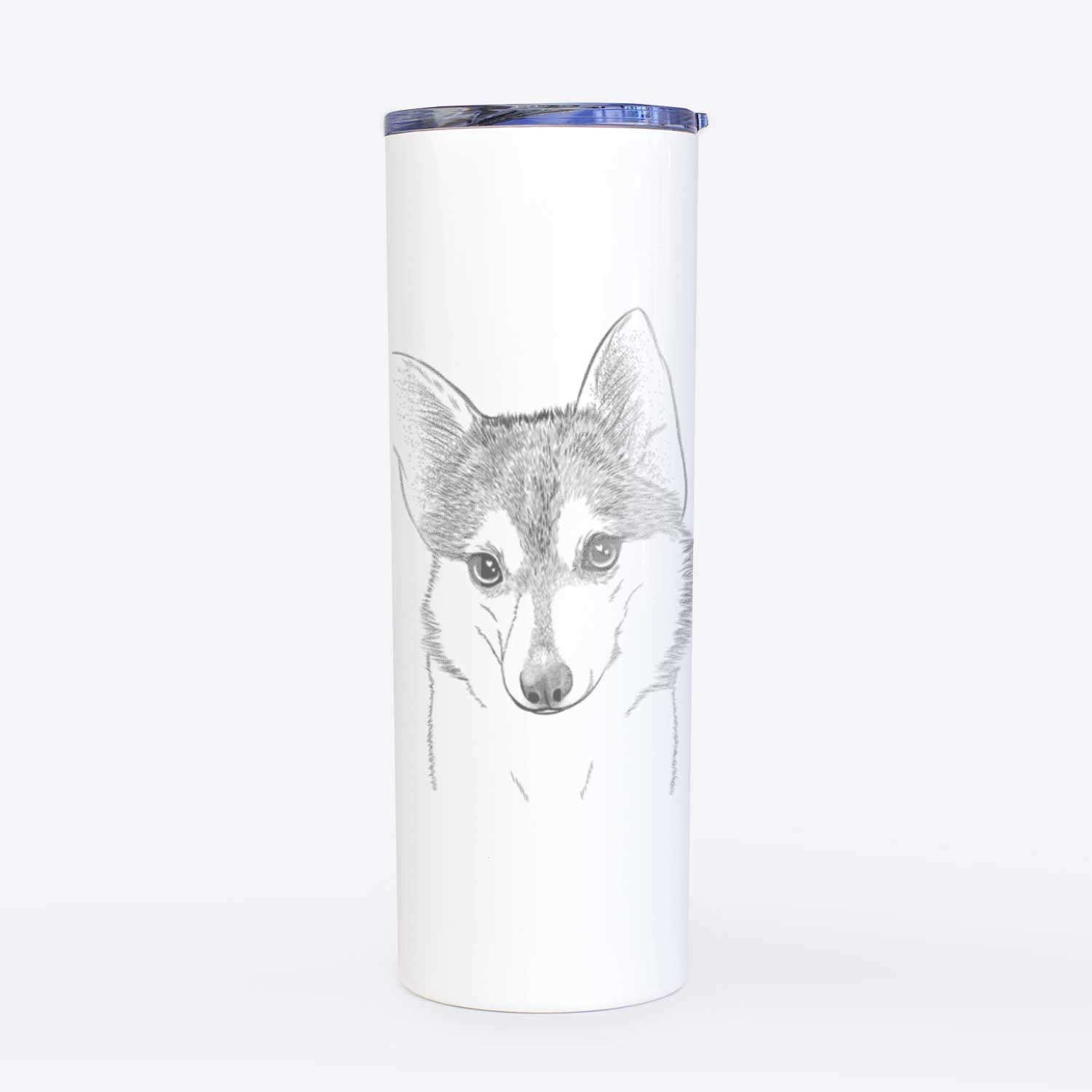 Nami the Alaskan Klee Kai - 20oz Skinny Tumbler