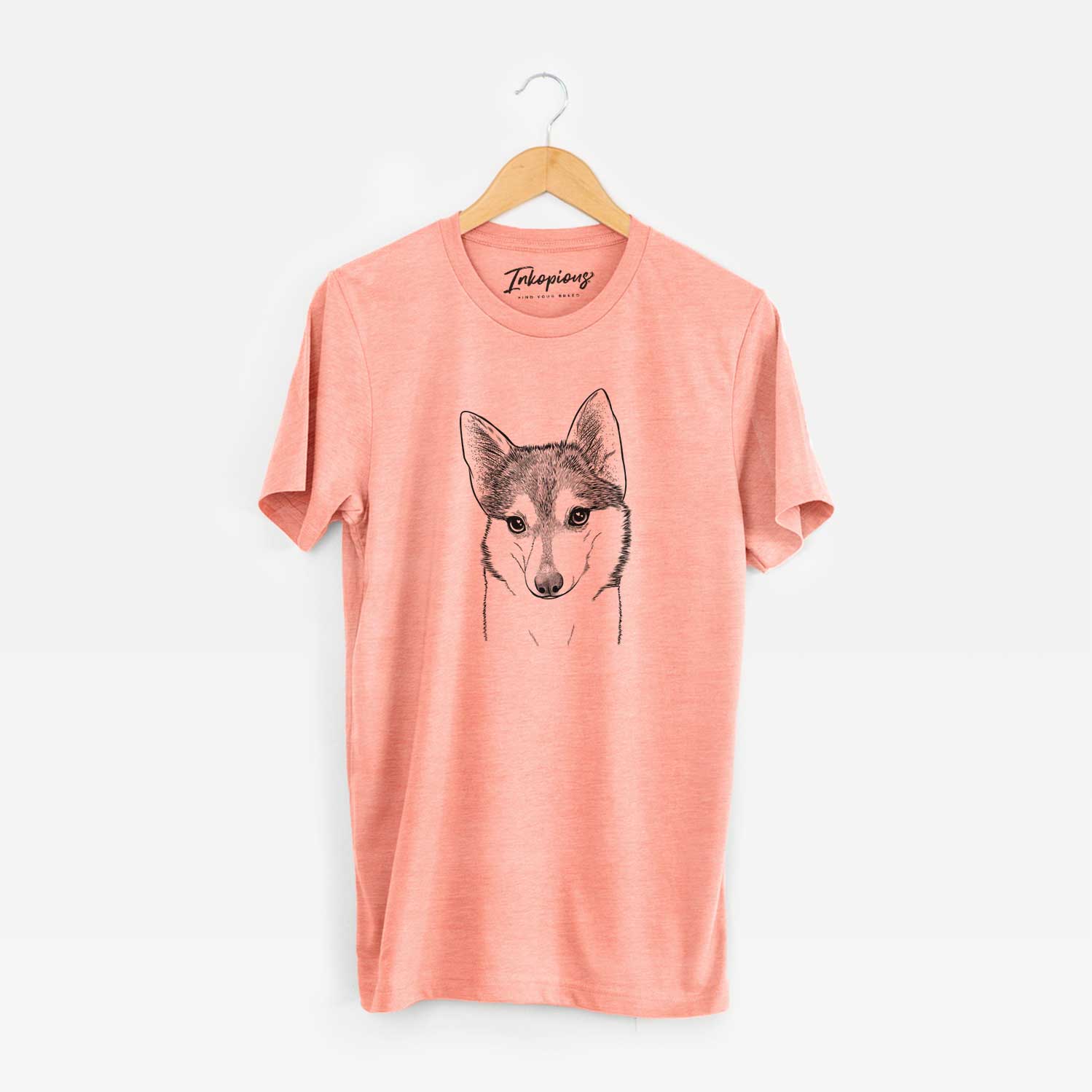 Bare Nami the Alaskan Klee Kai - Unisex Crewneck