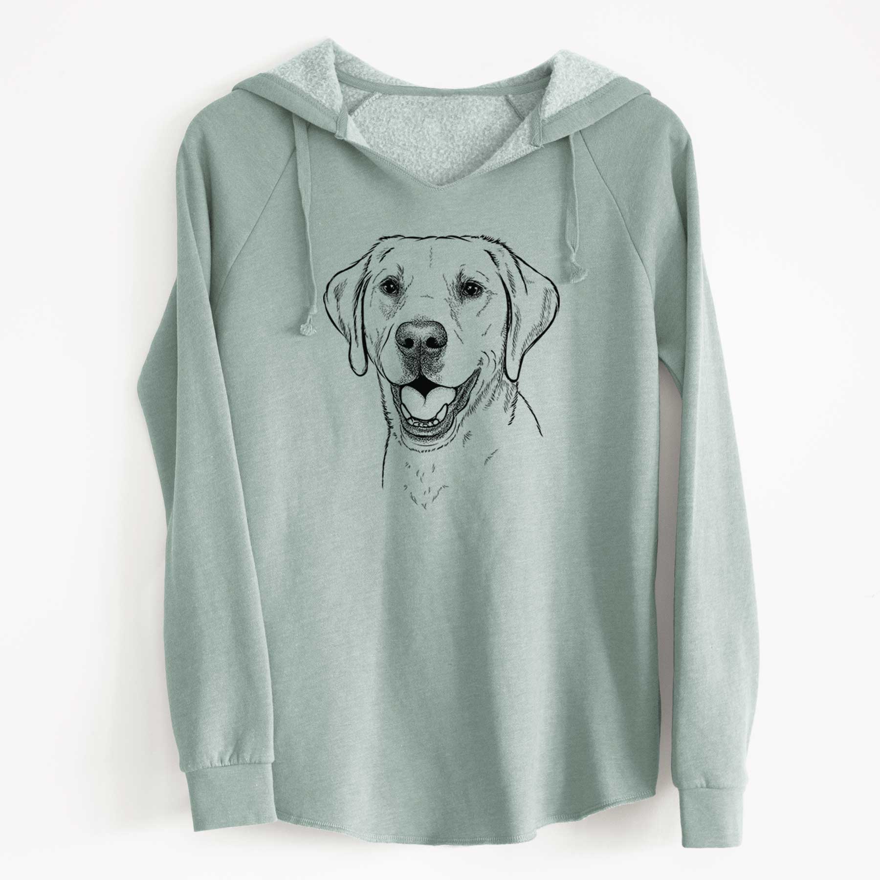 Bare Nate the Labrador Retriever - Cali Wave Hooded Sweatshirt