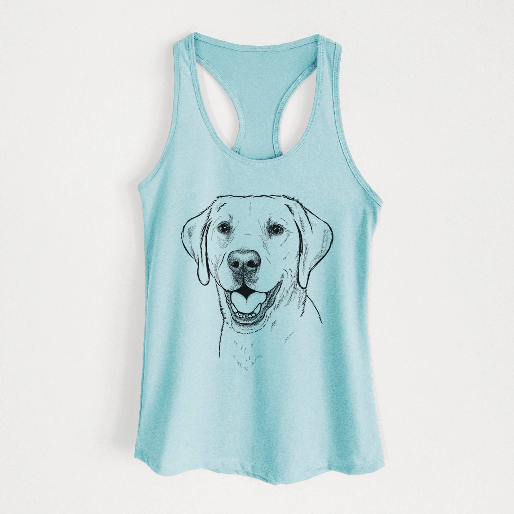 Nate the Labrador Retriever - Women's Racerback Tanktop