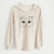 Bare Neko the Scottish Fold Cat - Cali Wave Hooded Sweatshirt