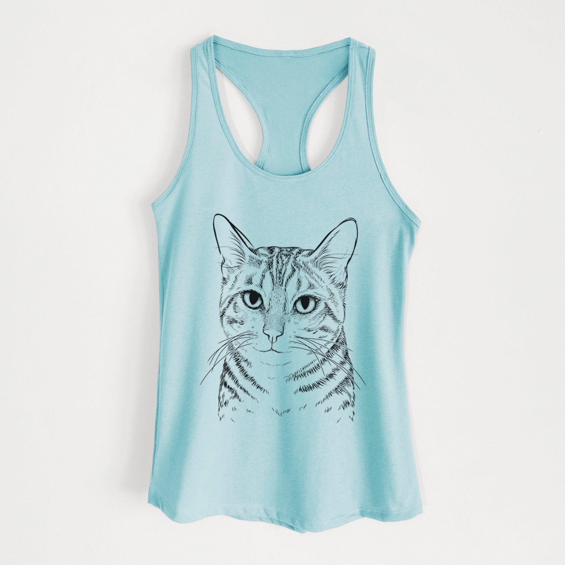 Nell the Tabby Cat - Women's Racerback Tanktop