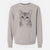 Bare Nell the Tabby Cat - Unisex Pigment Dyed Crew Sweatshirt