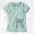 Bare Nell the Tabby Cat - Women's V-neck Shirt