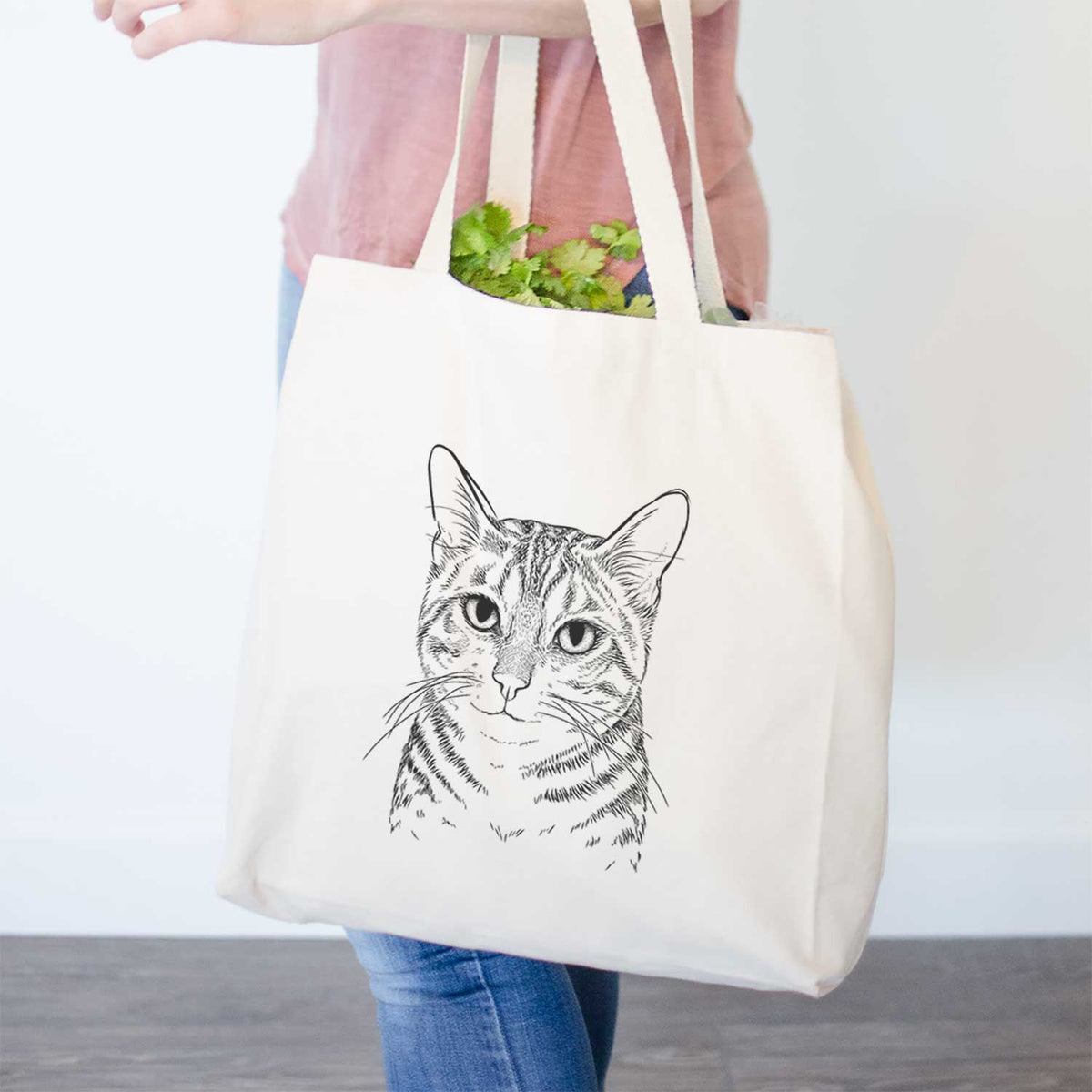 Nell the Tabby Cat - Tote Bag