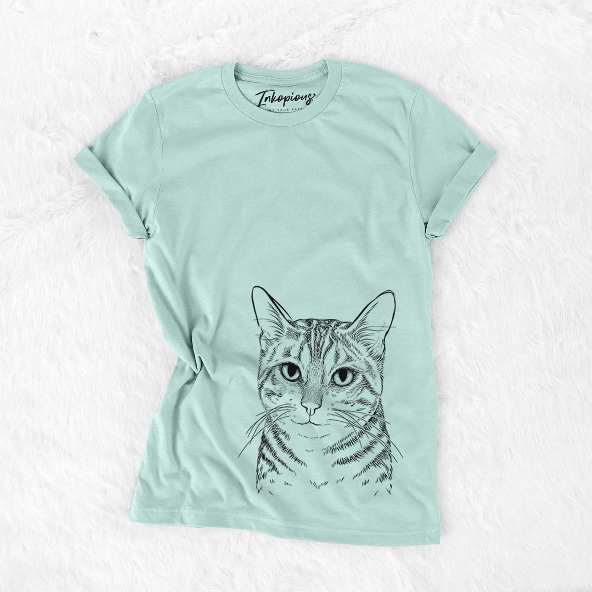 Bare Nell the Tabby Cat - Unisex Crewneck