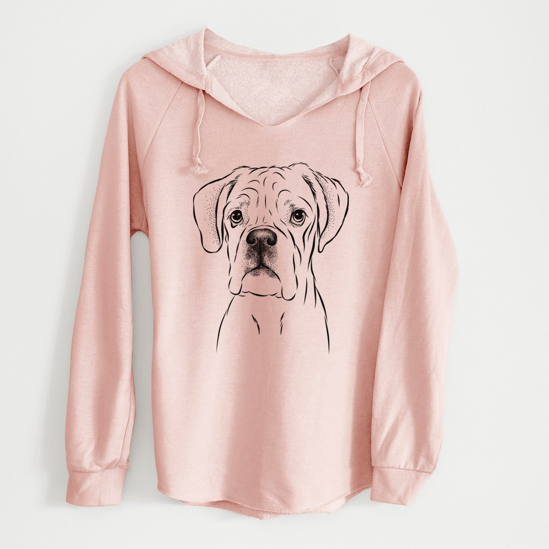 Bare Nelly the Boxer - Cali Wave Hooded Sweatshirt