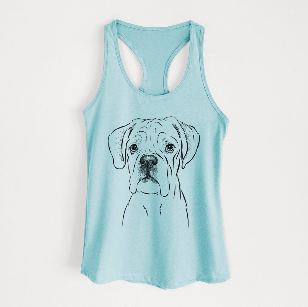 Nelly the Boxer - Women's Racerback Tanktop