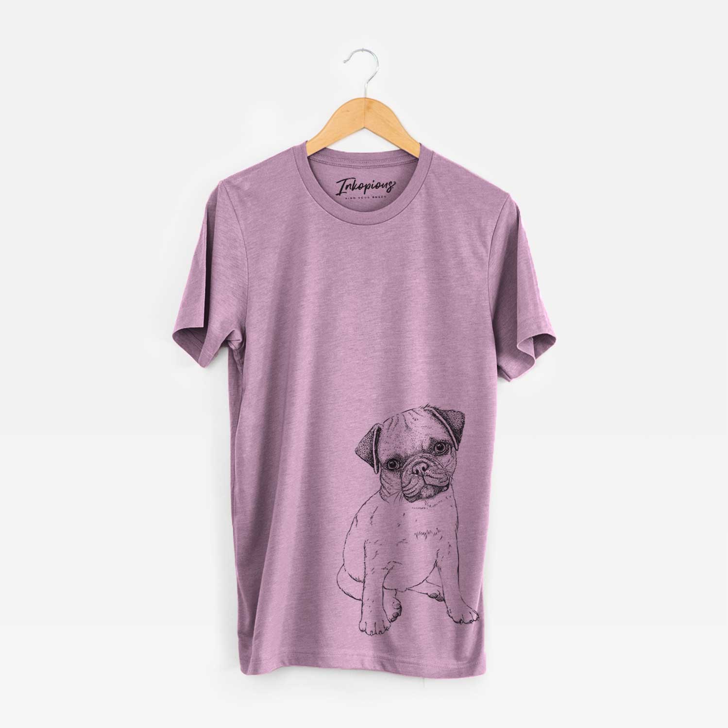 Nelson the Pug Puppy - Bella Canvas Unisex Crewneck