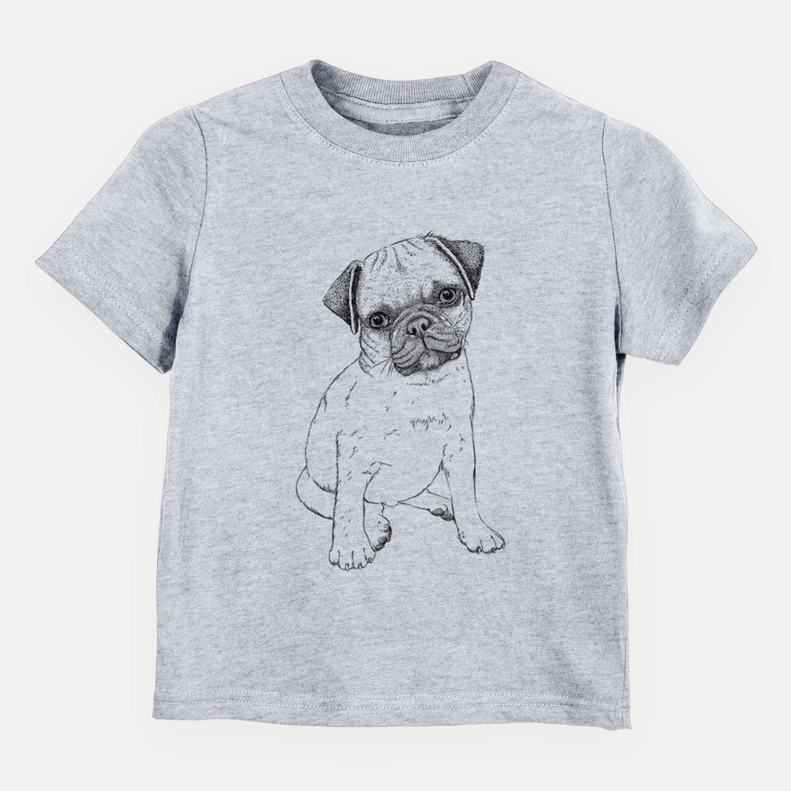 Bare Nelson the Pug Puppy - Kids/Youth/Toddler Shirt