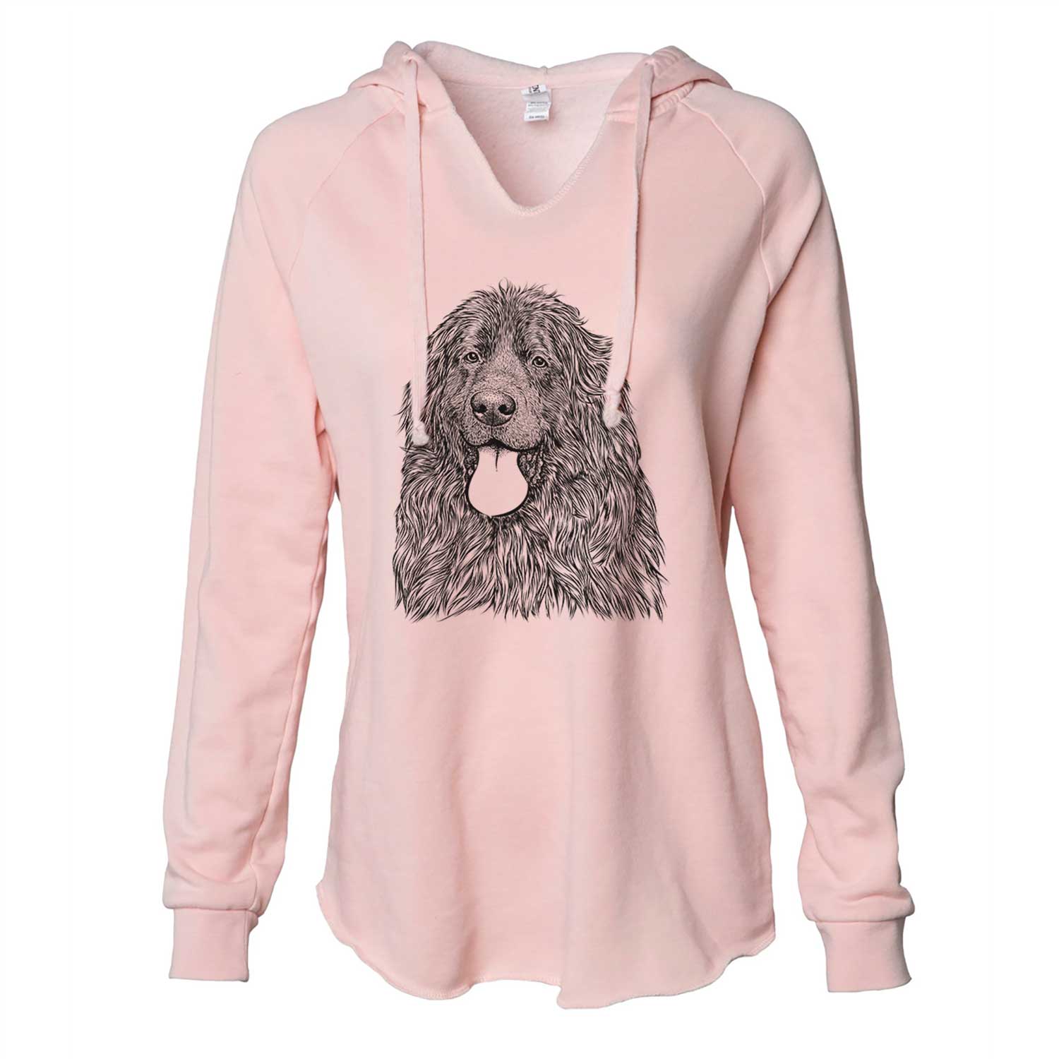 Neptune the Newfoundland - Cali Wave Hooded Sweatshirt