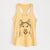 Nika the Siberian Husky - Women's Racerback Tanktop