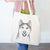 Nika the Siberian Husky - Tote Bag