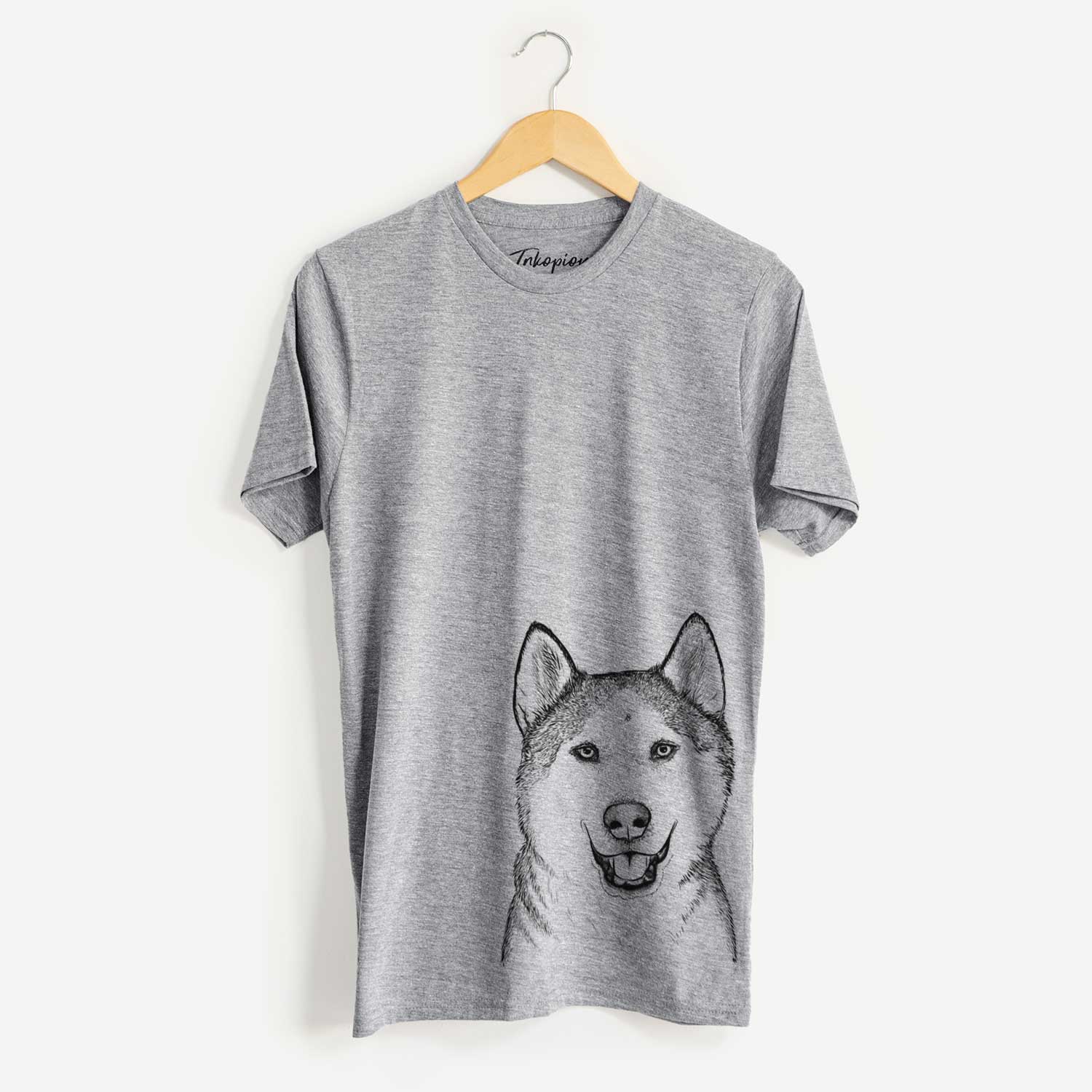 Nika the Siberian Husky - Unisex Crewneck