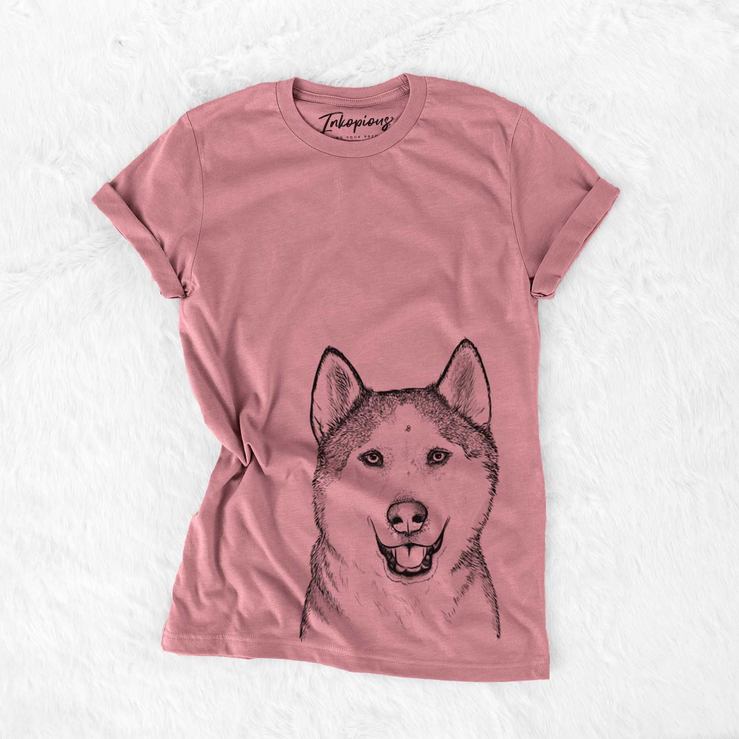 Nika the Siberian Husky - Bella Canvas Unisex Crewneck