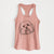 Nikka the Lowchen - Women's Racerback Tanktop