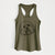 Nikka the Lowchen - Women's Racerback Tanktop