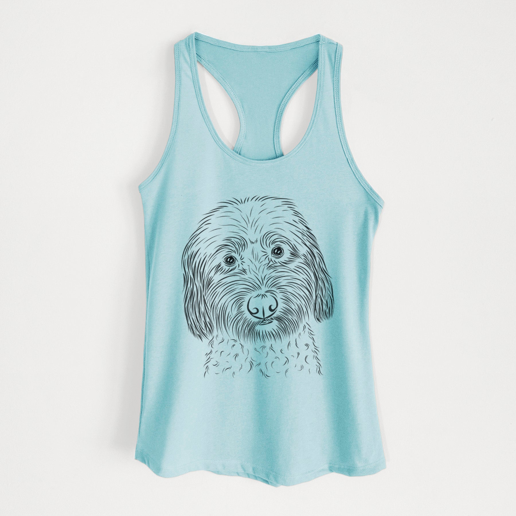 Niles the Soft Coated Wheaten Terrier - Women's Racerback Tanktop