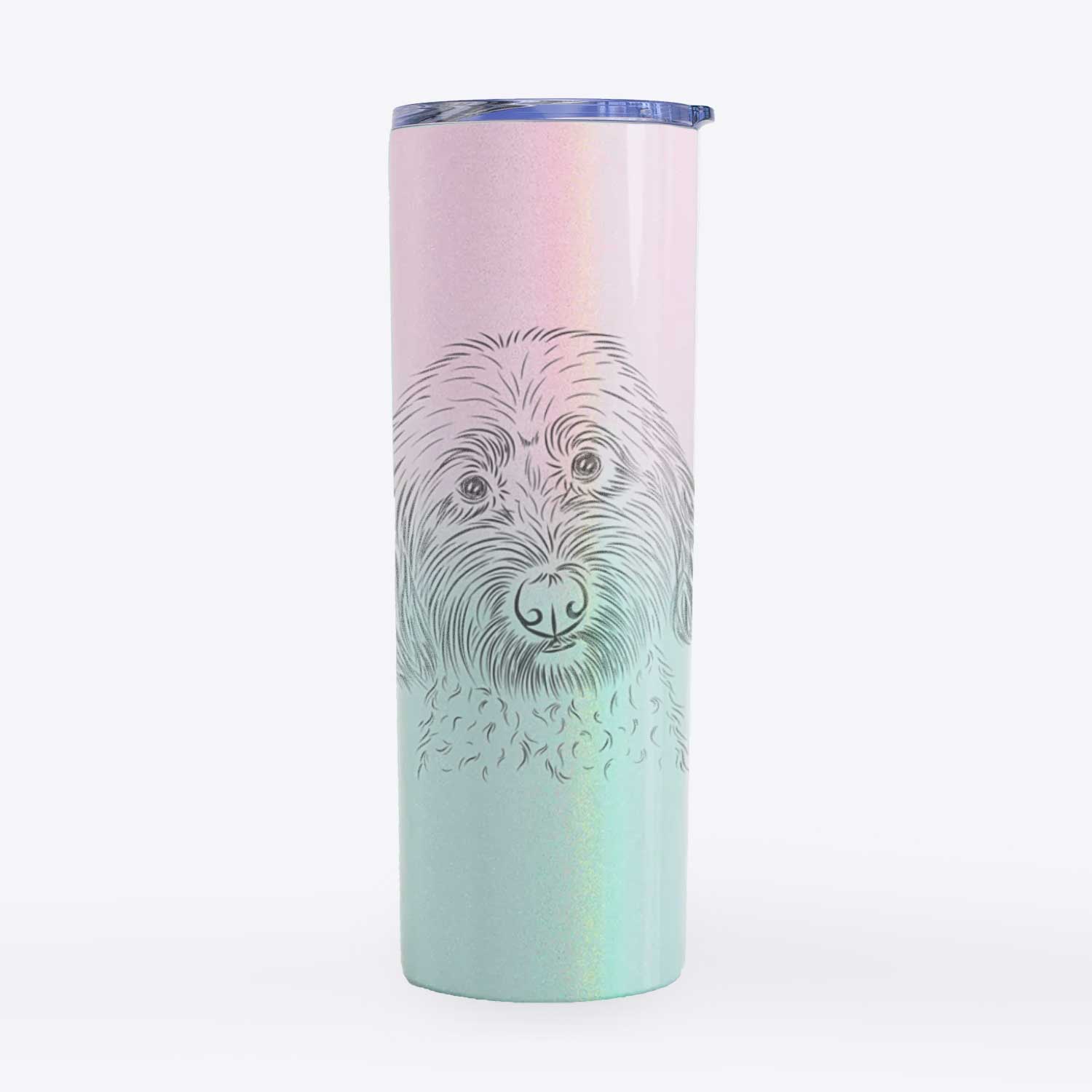 Niles the Soft Coated Wheaten Terrier - 20oz Skinny Tumbler