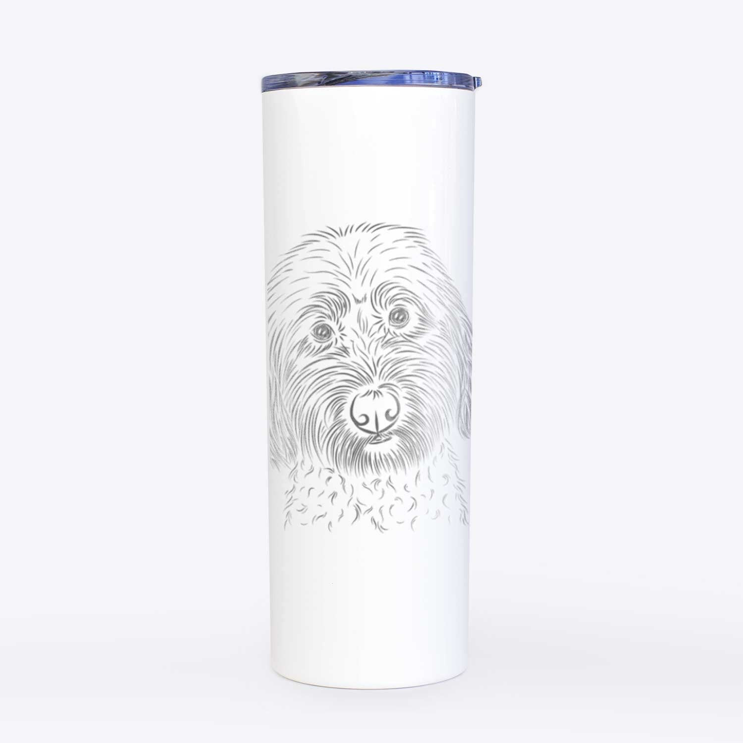 Niles the Soft Coated Wheaten Terrier - 20oz Skinny Tumbler