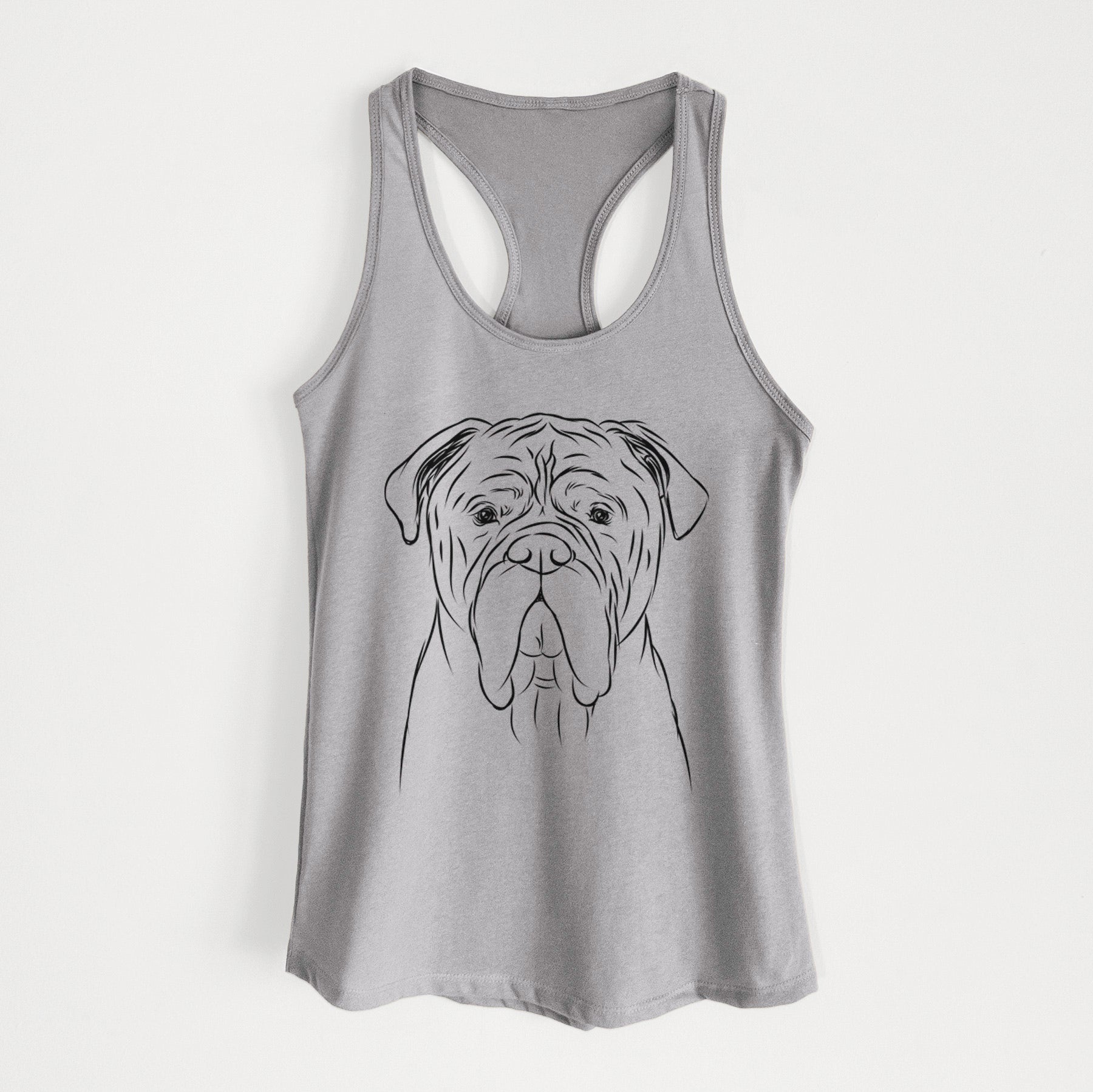 Nolan the Bull Mastiff - Women's Racerback Tanktop