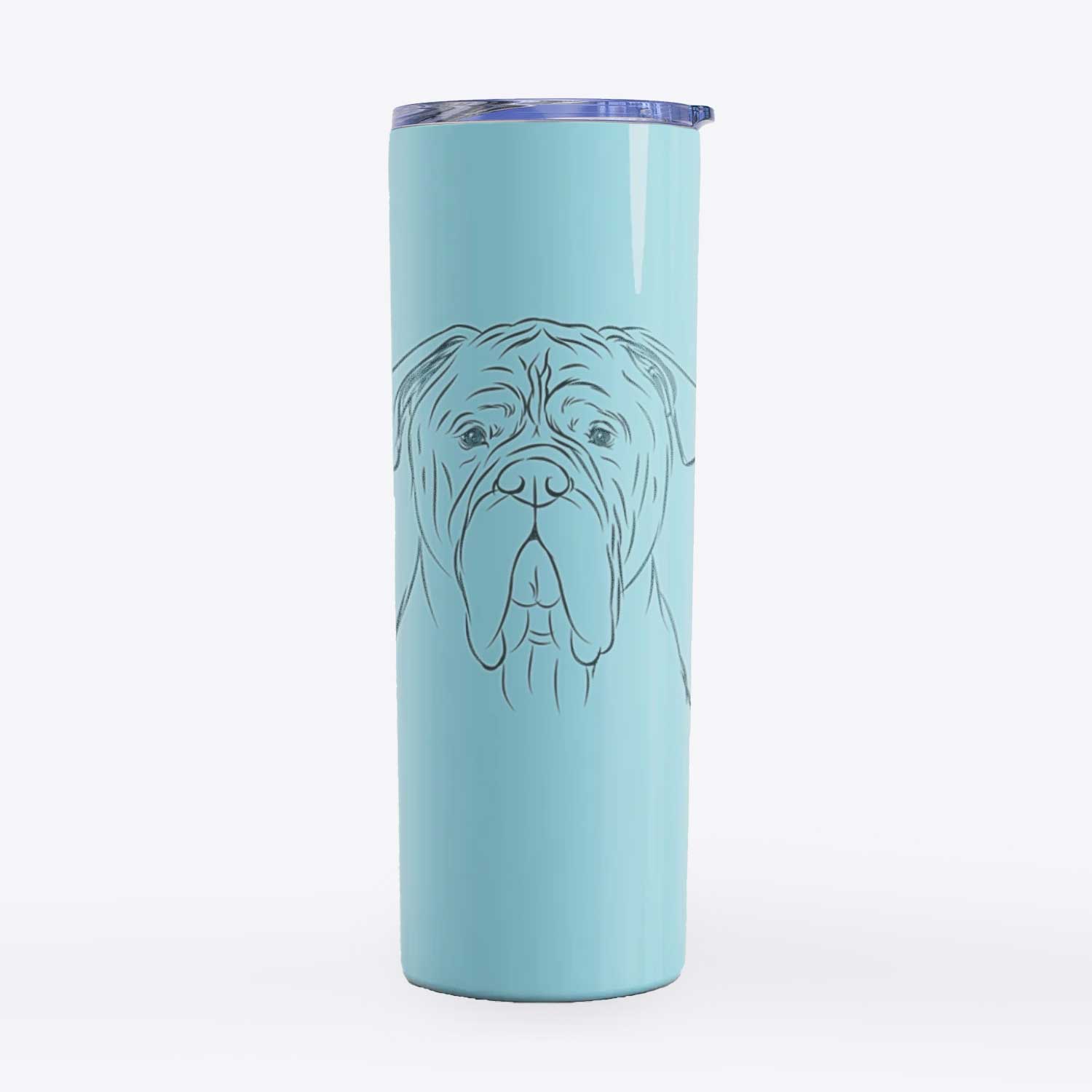 Nolan the Bull Mastiff - 20oz Skinny Tumbler