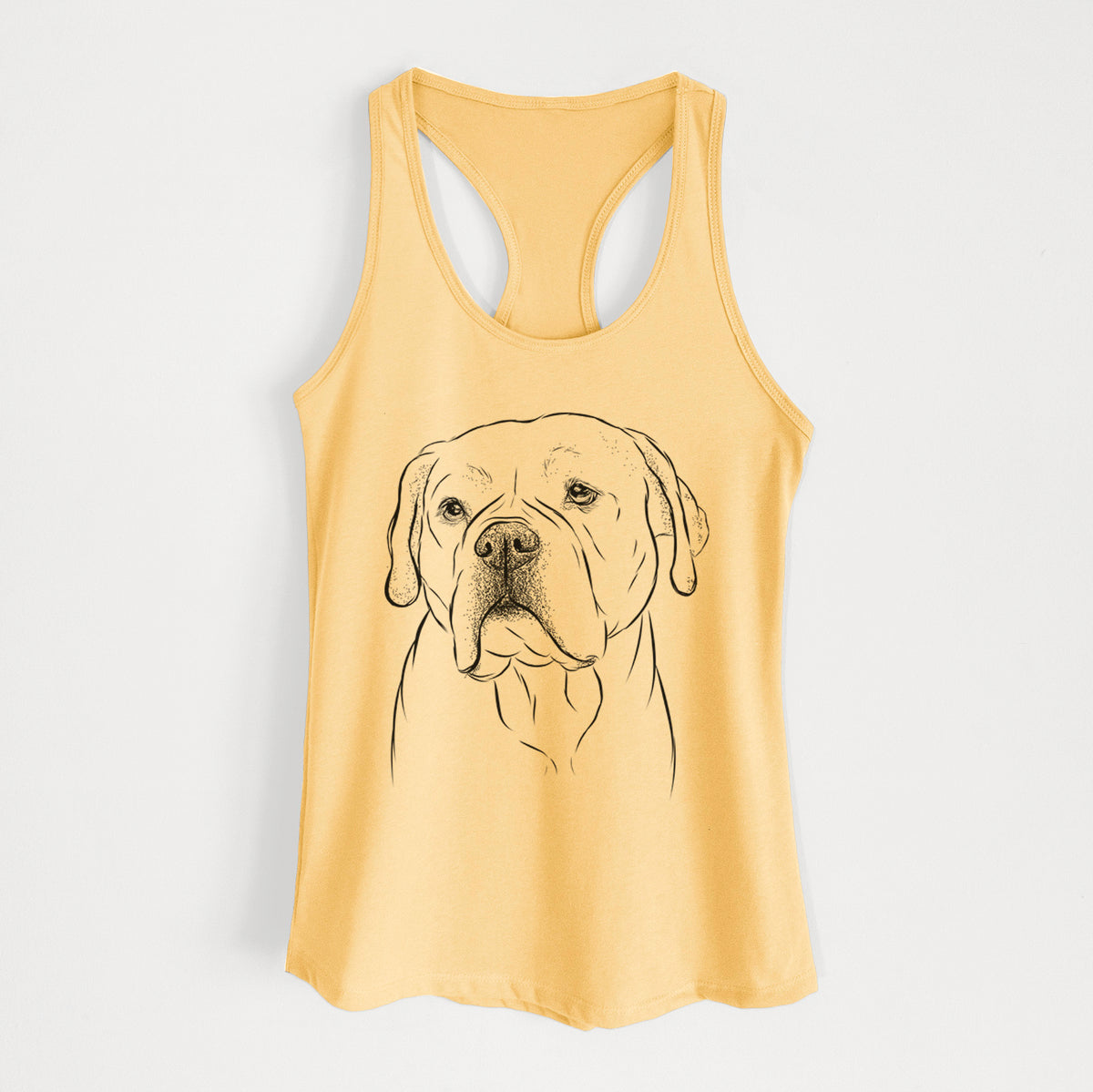 Nora the American Bulldog Mix - Women's Racerback Tanktop